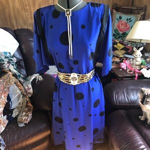 Vintage Polka Dot Dress